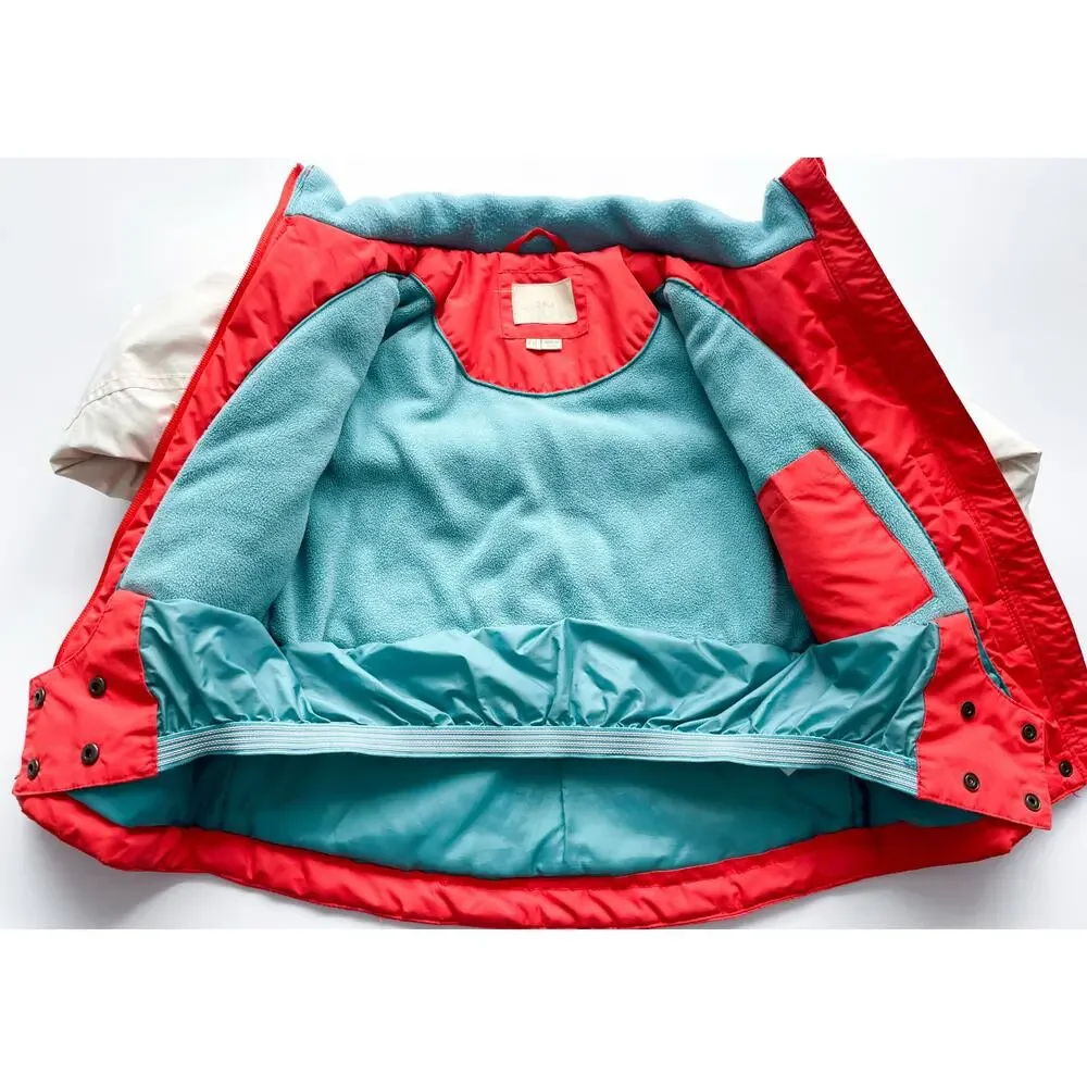 Boden Girl's Insulated Colorful Ski Jacket Size 4/5
